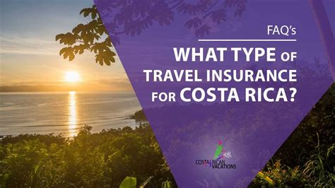 do i need travel insurance for costa rica